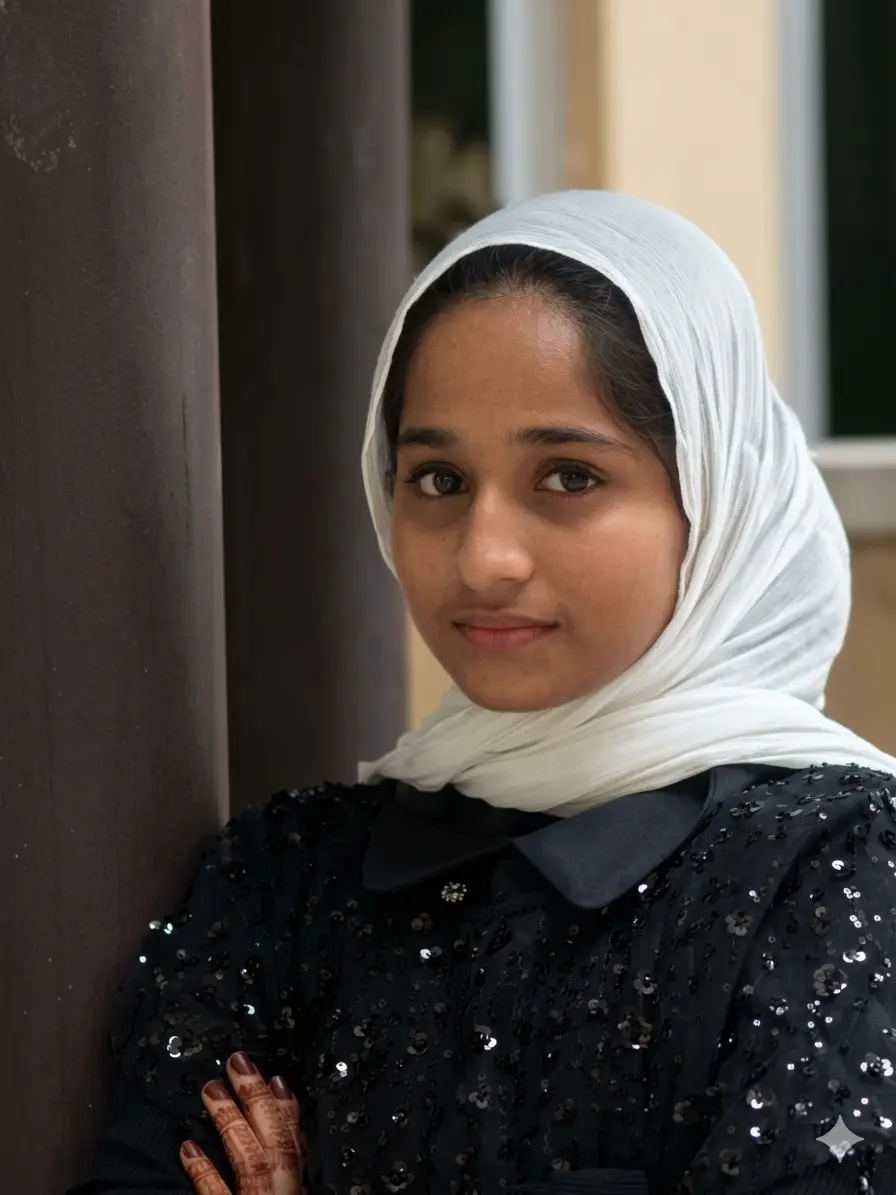 hijabi girl who is a e-commerce business owner